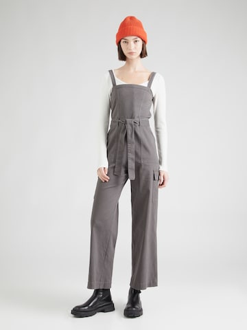 HOLLISTER Jumpsuit 'EMEA' in Grijs: voorkant