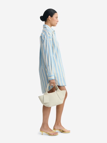 Thinking MU - Vestido camisero ' AUREL ' en azul
