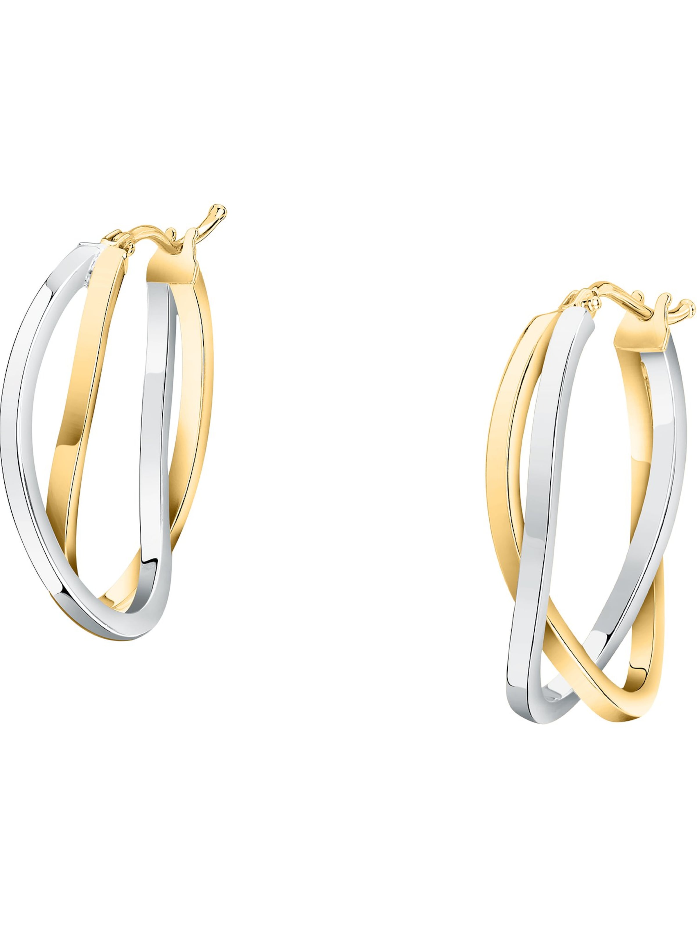 CHRIST Ohrringe in Gold: Vorderseite