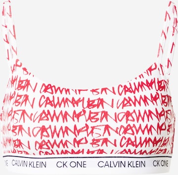 raudona Calvin Klein Underwear Liemenėlė: priekis