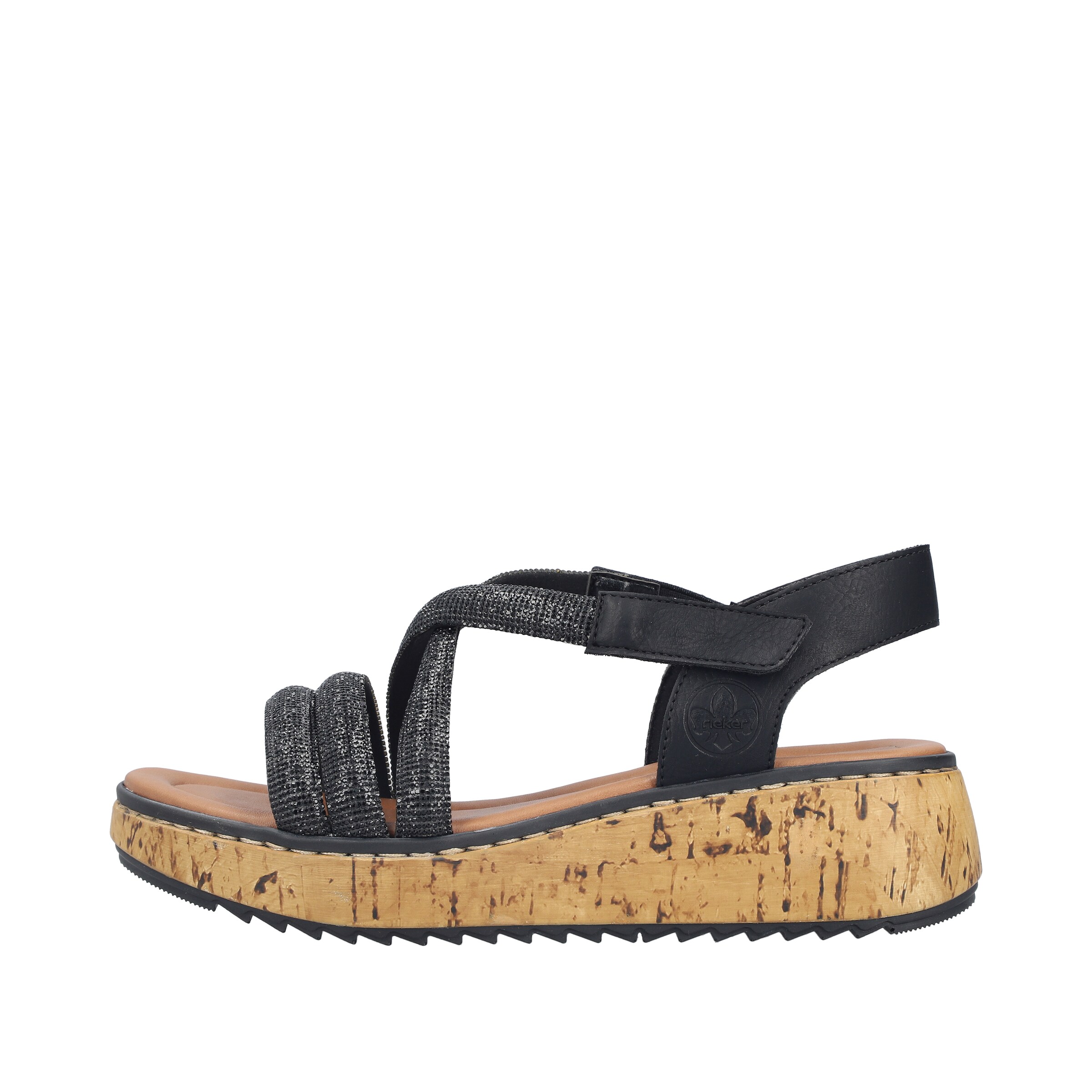 Sandales à lanières Rieker en beige