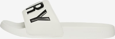 Superdry Badeschuh in schwarz / weiß, Produktansicht