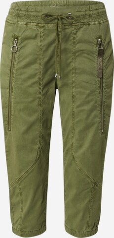 Tapered Pantaloni 'FUTURE' di MAC in verde: frontale