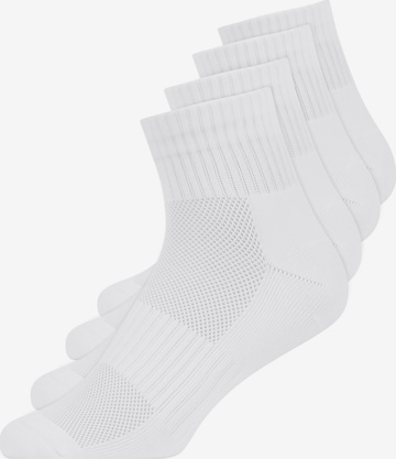 SNOCKS Socks in White: front