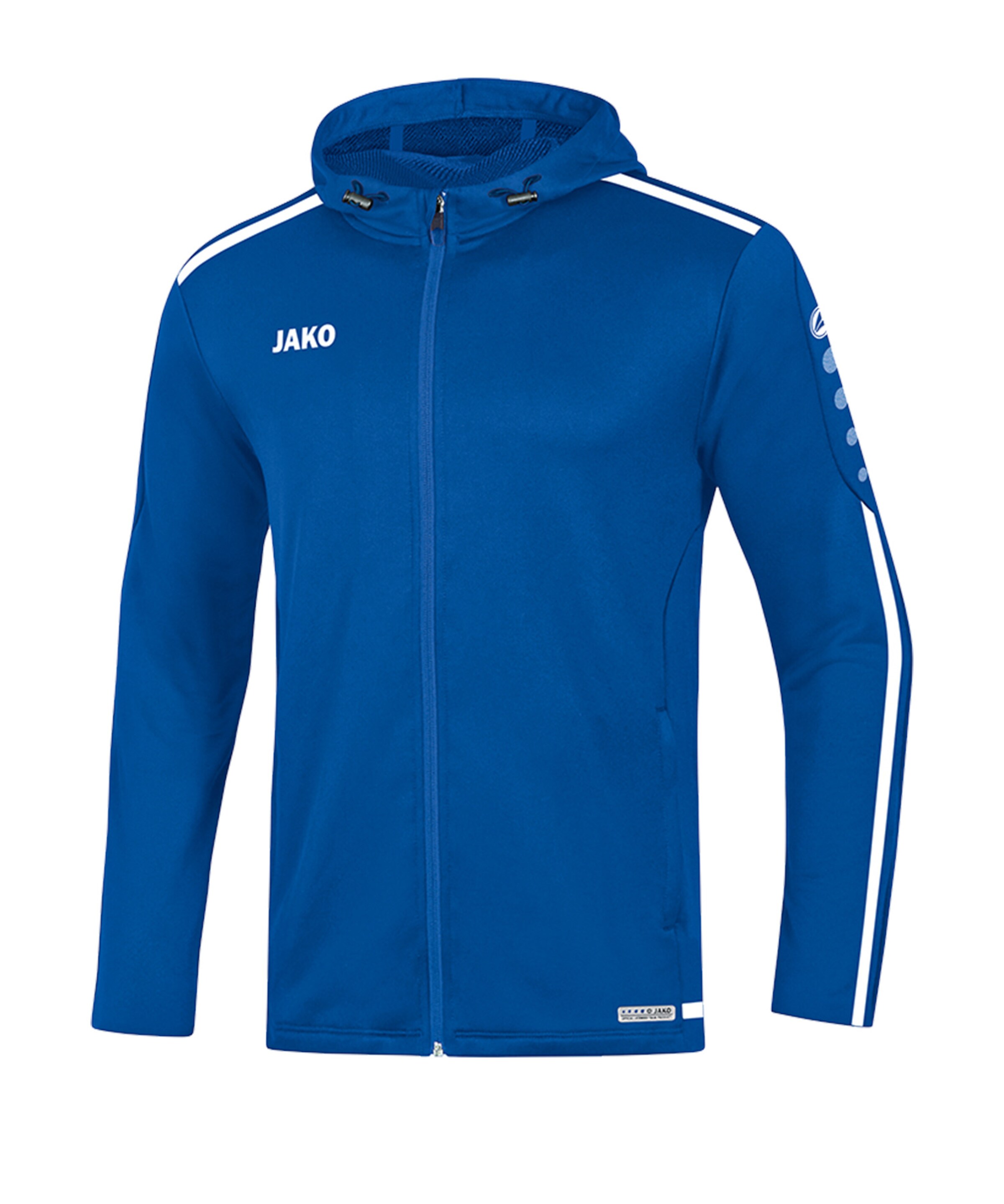 JAKO Athletic Jacket 'Striker 2.0' in Blue: front