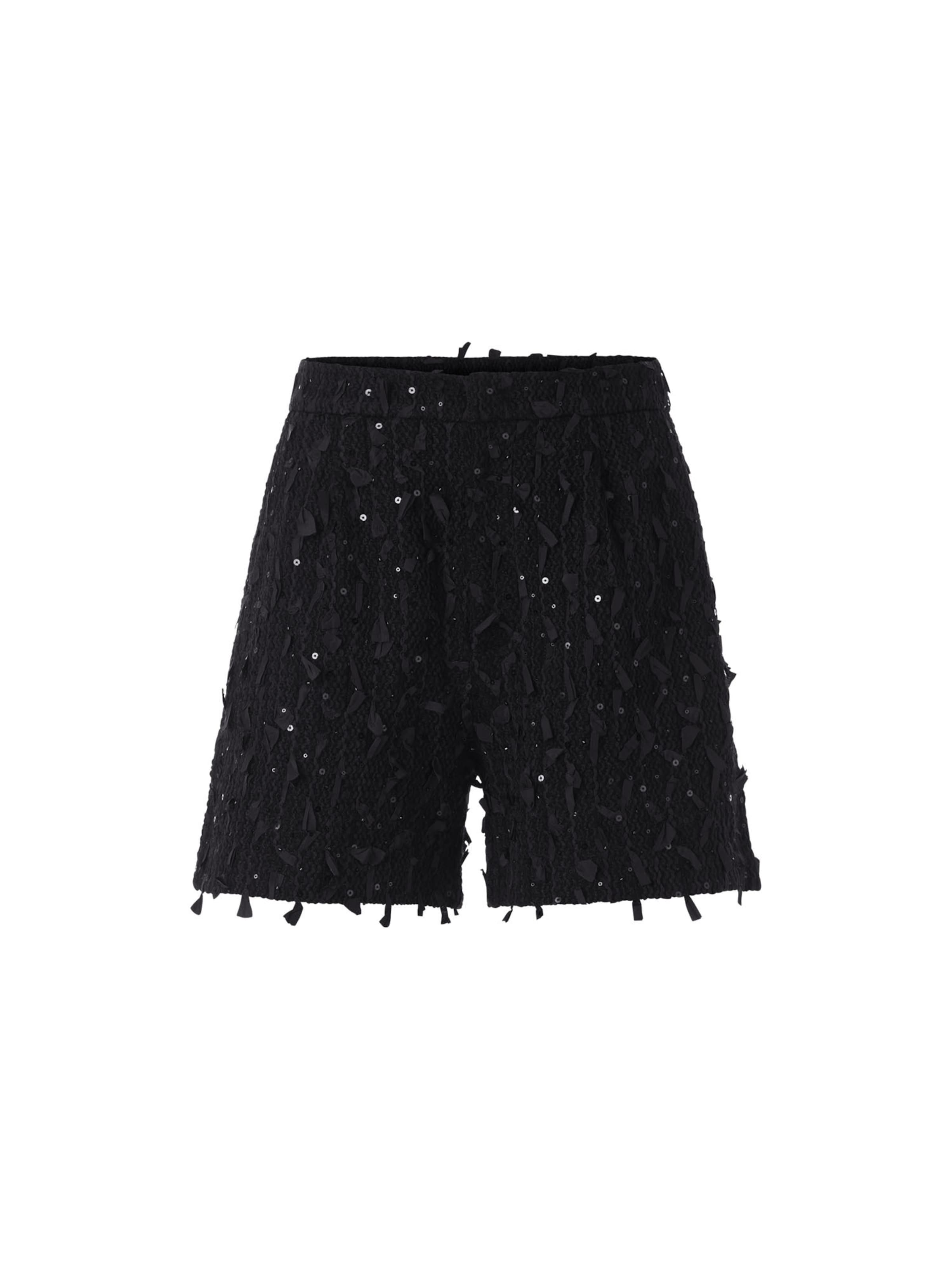 melns Rich & Royal Standarta Bikses: no priekšpuses