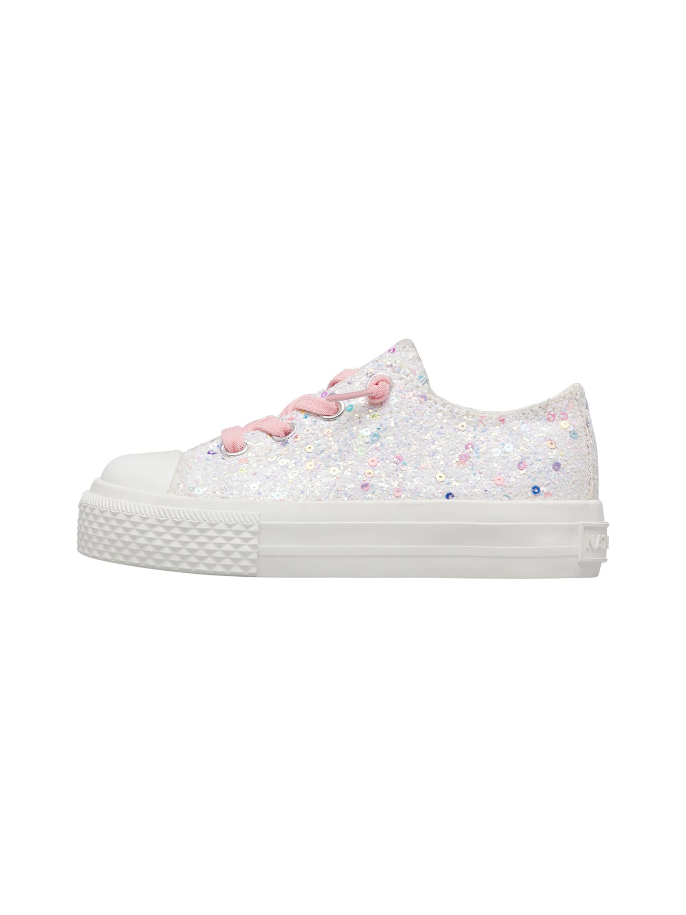 NATURINO Sneakers 'AYASY.' in Wit: voorkant
