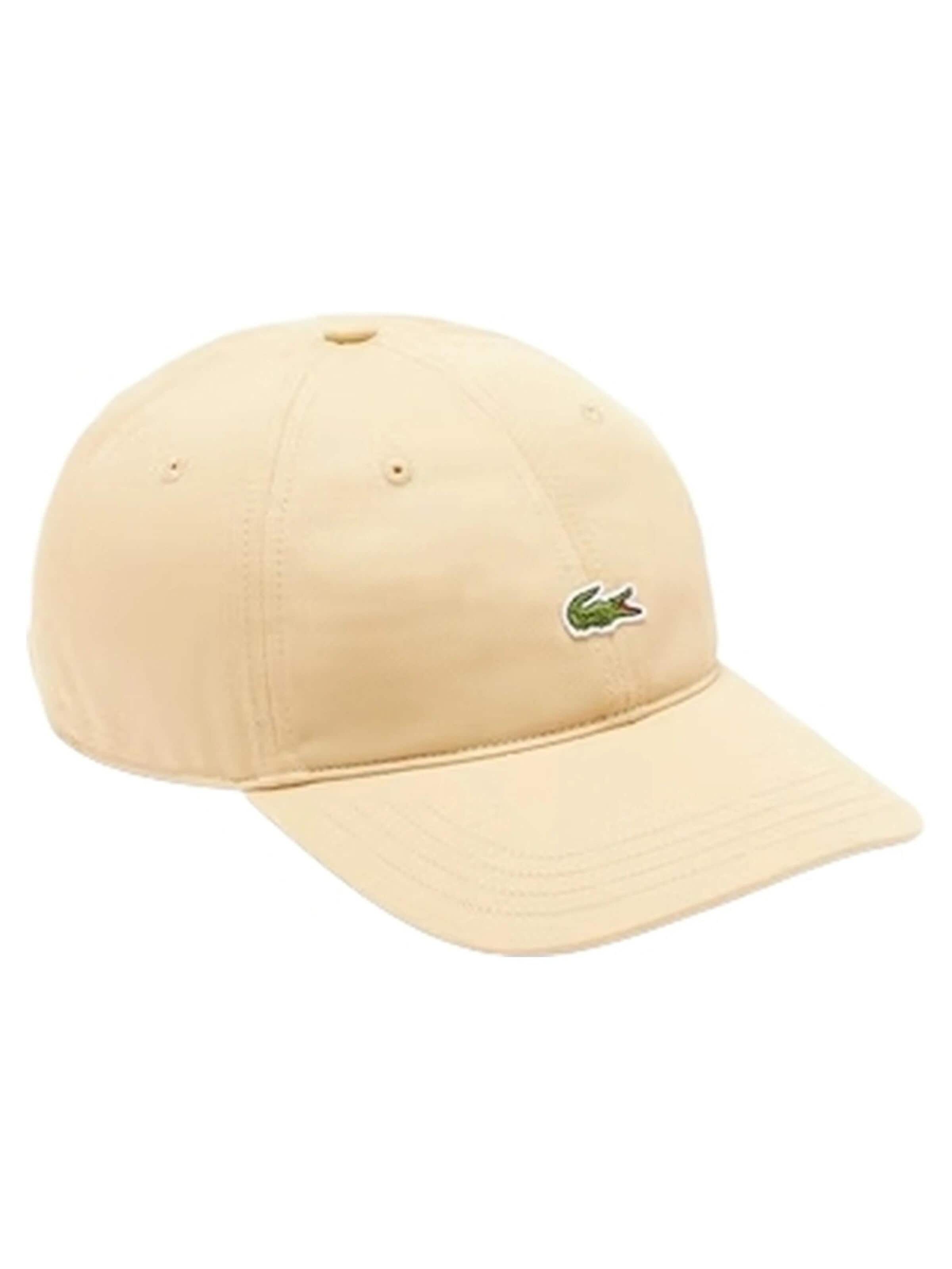 LACOSTEŠilterica 'Gorra lacoste beige small logo unstructured cap' - bež boja