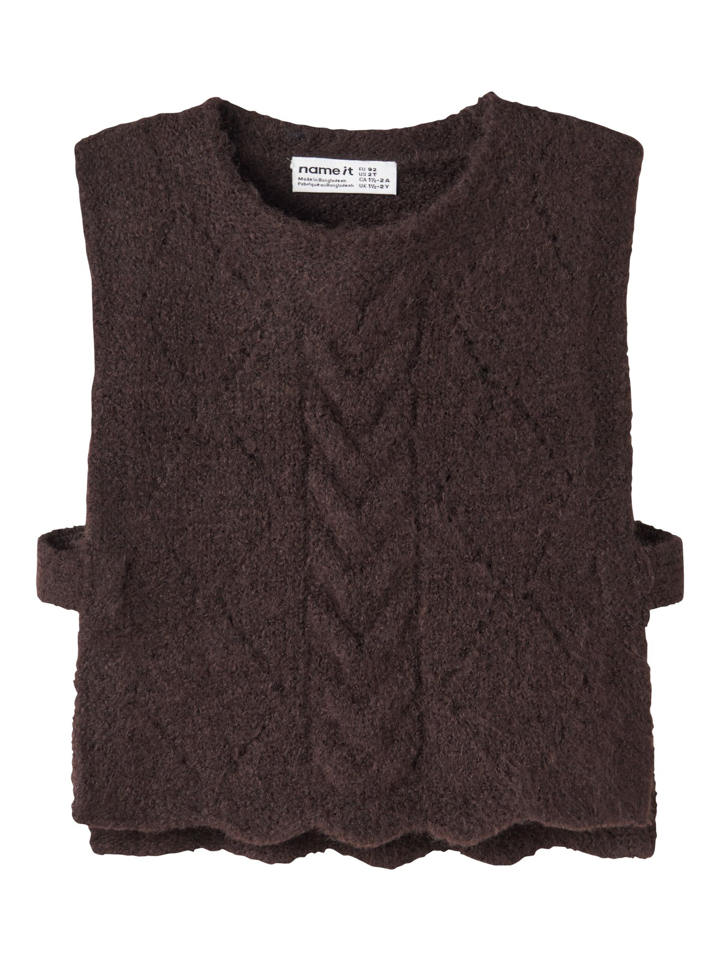 NAME IT Vest in 92 in Brown, Item view