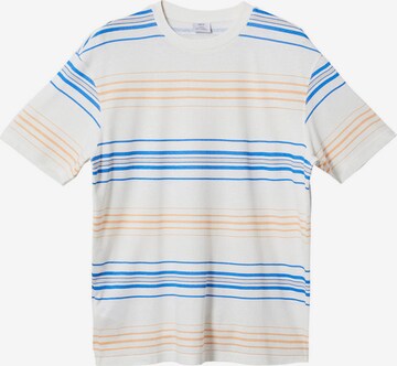 MANGO MAN T-shirt i vit: framsida