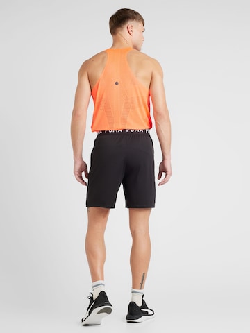 PUMA Regular Sportshorts in Schwarz