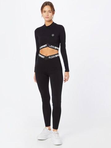 Plein Sport - Ropa para correr en negro: frente