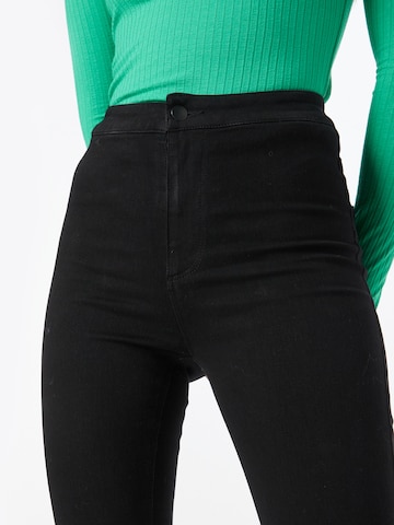 PIECES Skinny Jeans 'SANNI' in Black