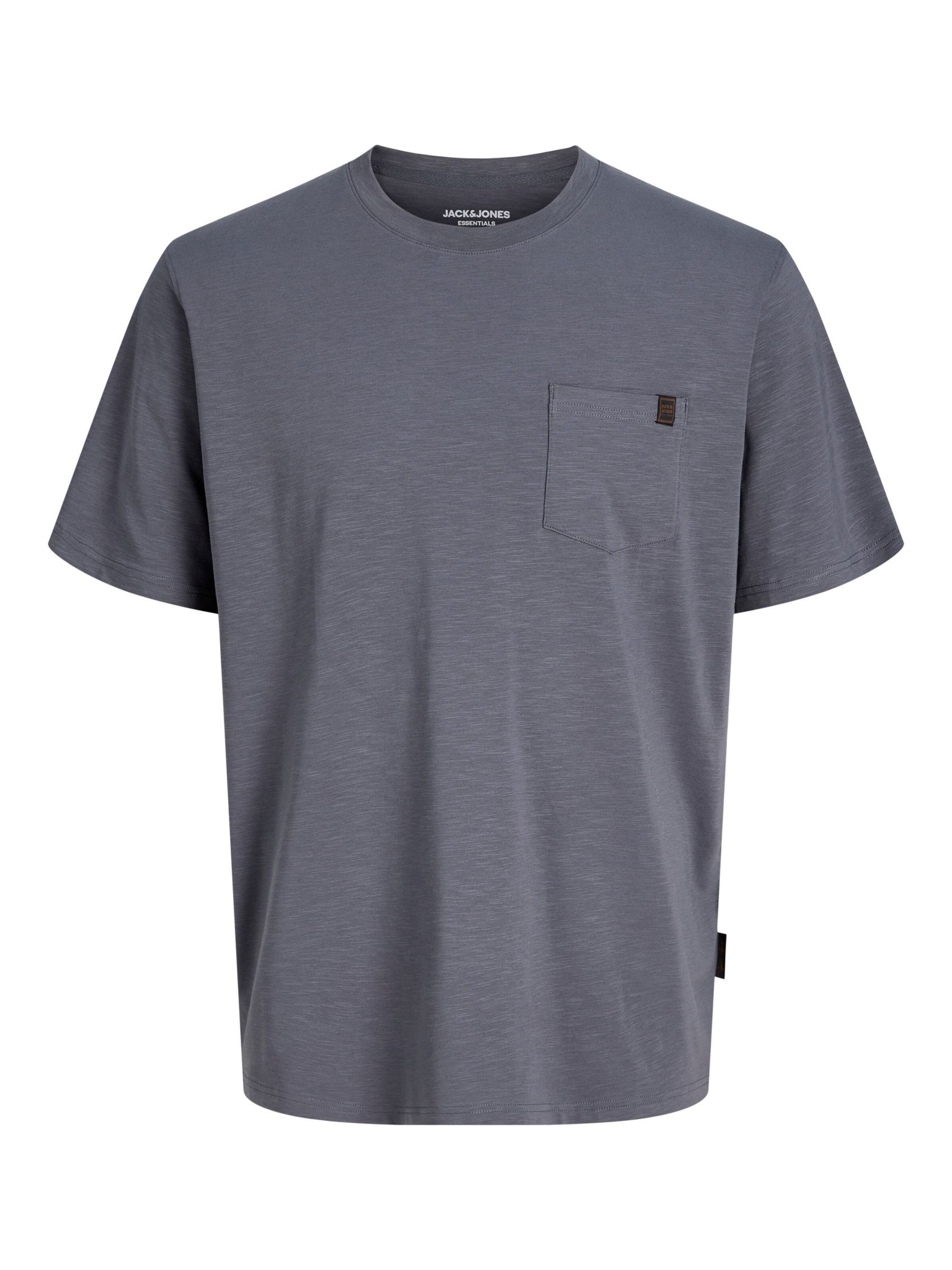 JACK & JONES Shirt 'JJEDover' in Grey: front