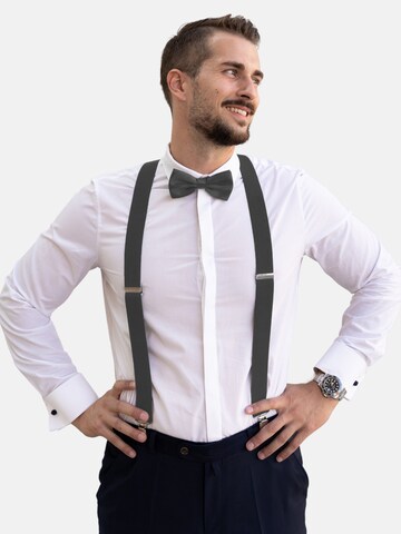 Massi Morino Suspenders in Grey