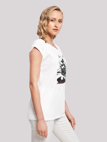 F4NT4STIC Shirt 'DC Comics Batman Solid Stare' in Wit
