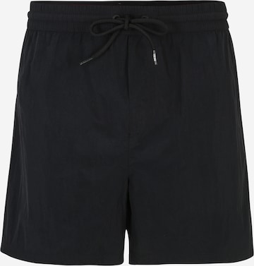 DIESEL Swimming shorts 'DOLPHIN' in Black: front