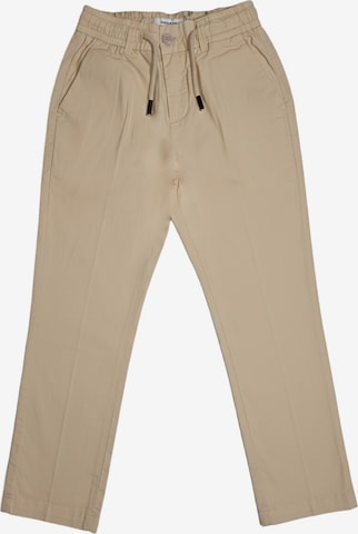 Jeckerson Slim fit Trousers 'Pantalone beige per bambino' in Beige: front