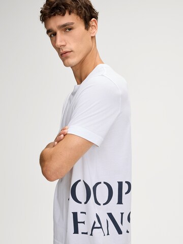 T-Shirt 'Anzo' JOOP! Jeans en blanc