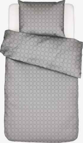 ESSENZA Duvet Cover 'Teada' in Grey: front