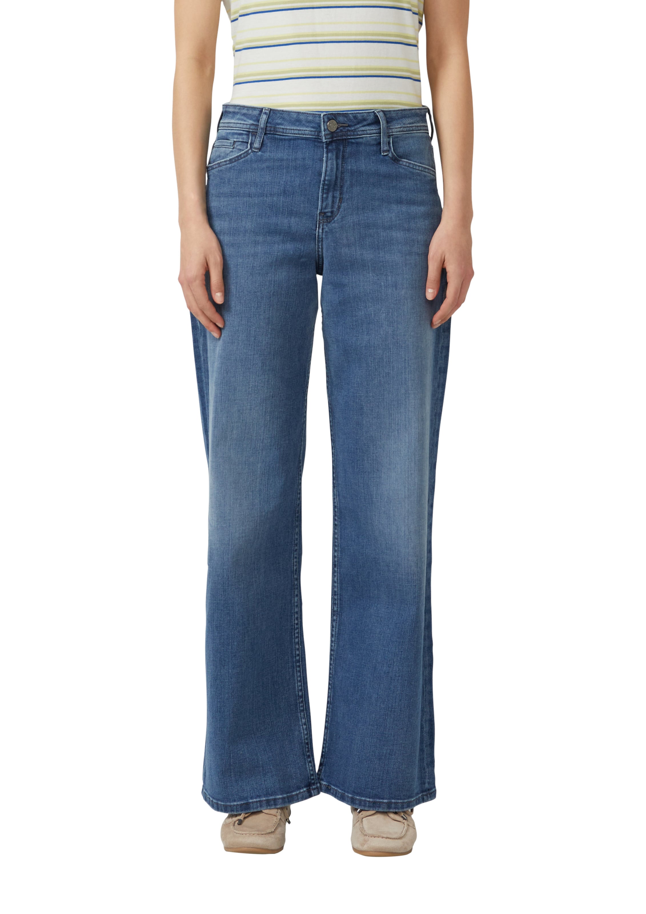 s.Oliver Wide leg Jeans ' SURI ' in Blue
