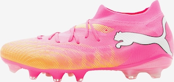 Chaussure de foot 'FUTURE 9 MATCH' PUMA en rose : devant