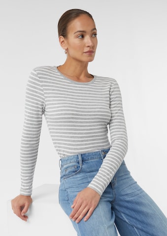 T-shirt comma casual identity en gris : devant