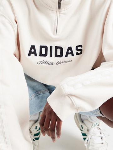 ADIDAS ORIGINALS Sweatshirt i vit