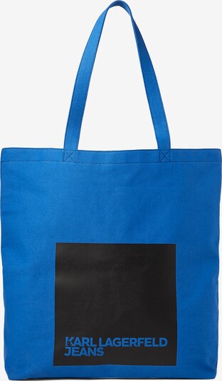 KARL LAGERFELD JEANS Shoppingväska i blå / svart, Produktvy