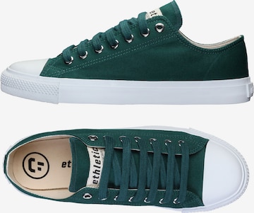 Ethletic Sneakers 'Fair Trainer White Cap Low Cut' in Green