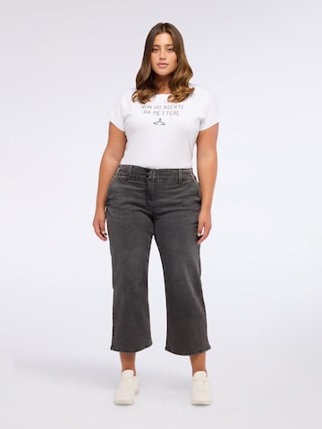 Fiorella Rubino Tapered Jeans in Grey