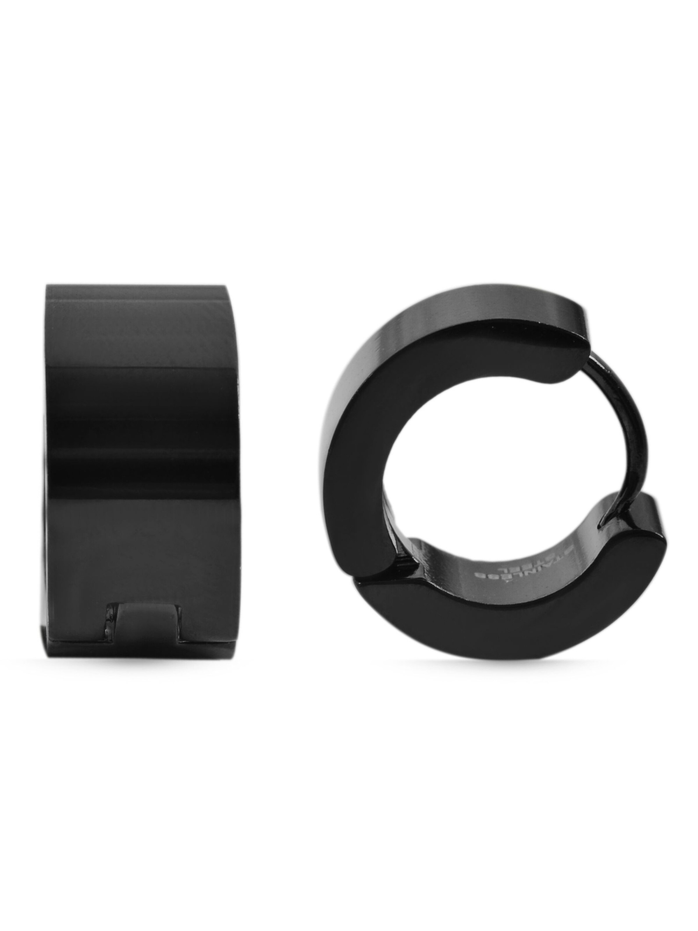 Akzent Earrings 'Bruno, langlebig' in Black