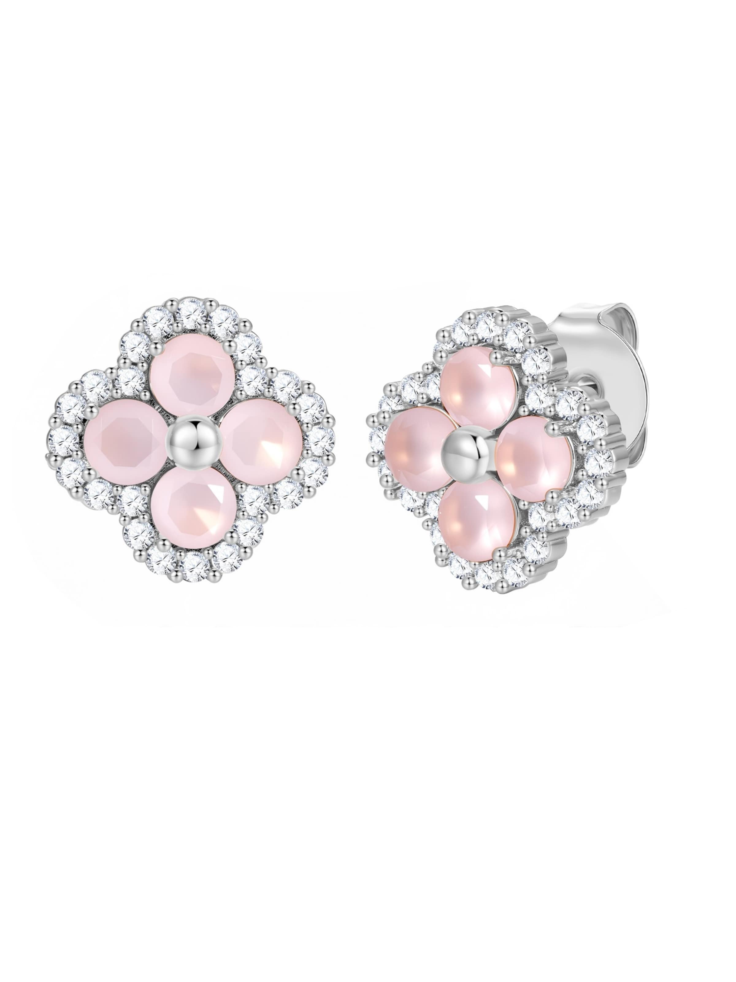 Orecchini di Lulu & Jane in argento: frontale
