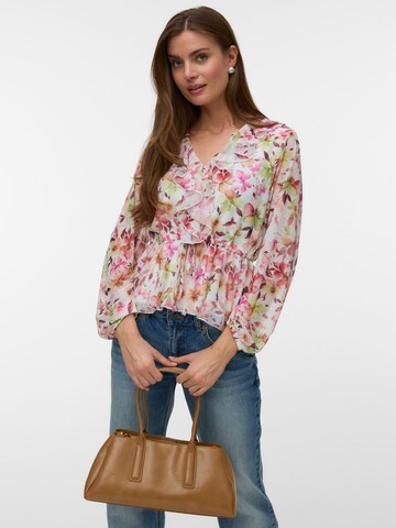 VERO MODA Bluse 'AWBLAIR' i blandingsfarvet: forside