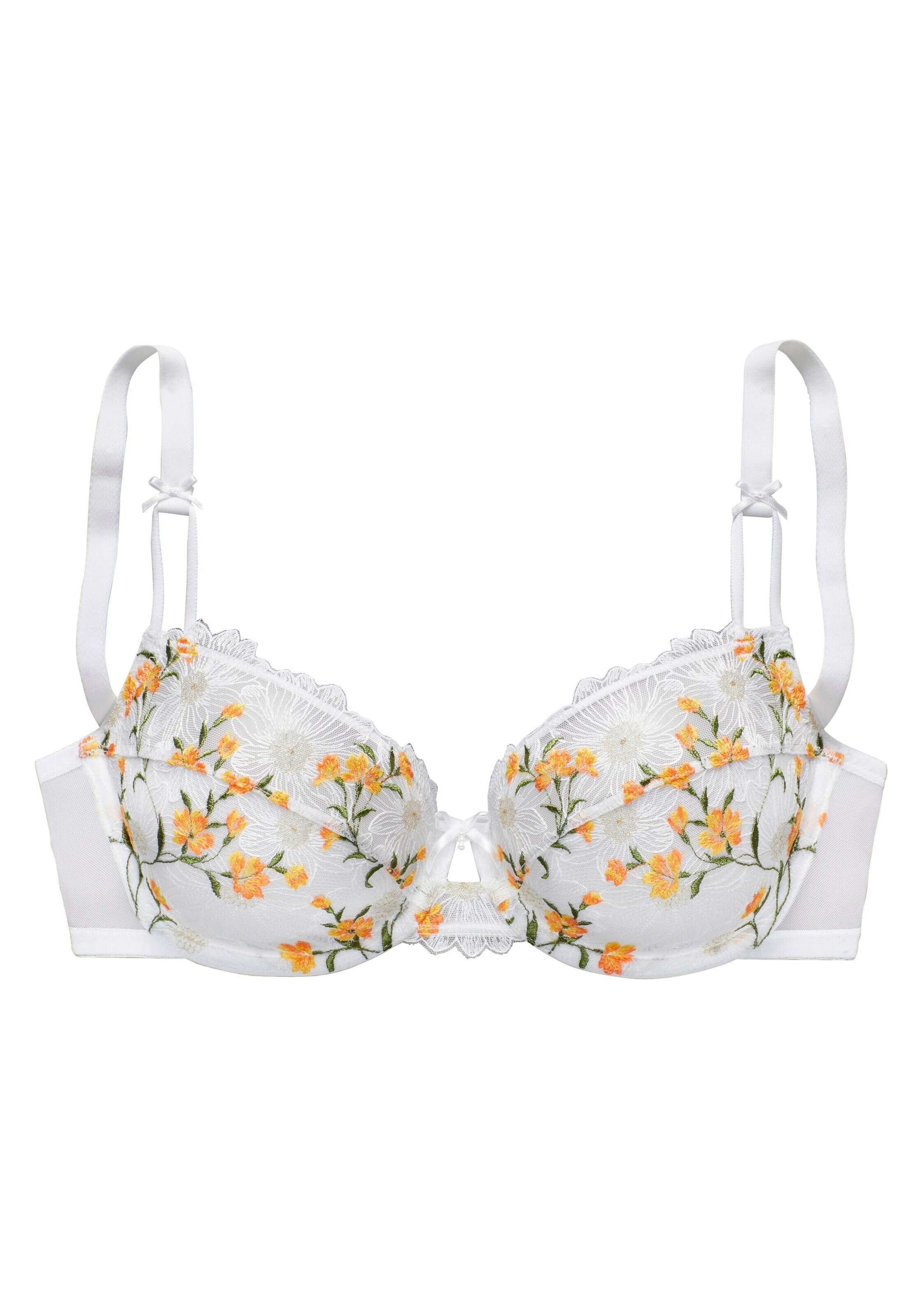 LASCANA Classic Bra in White: front