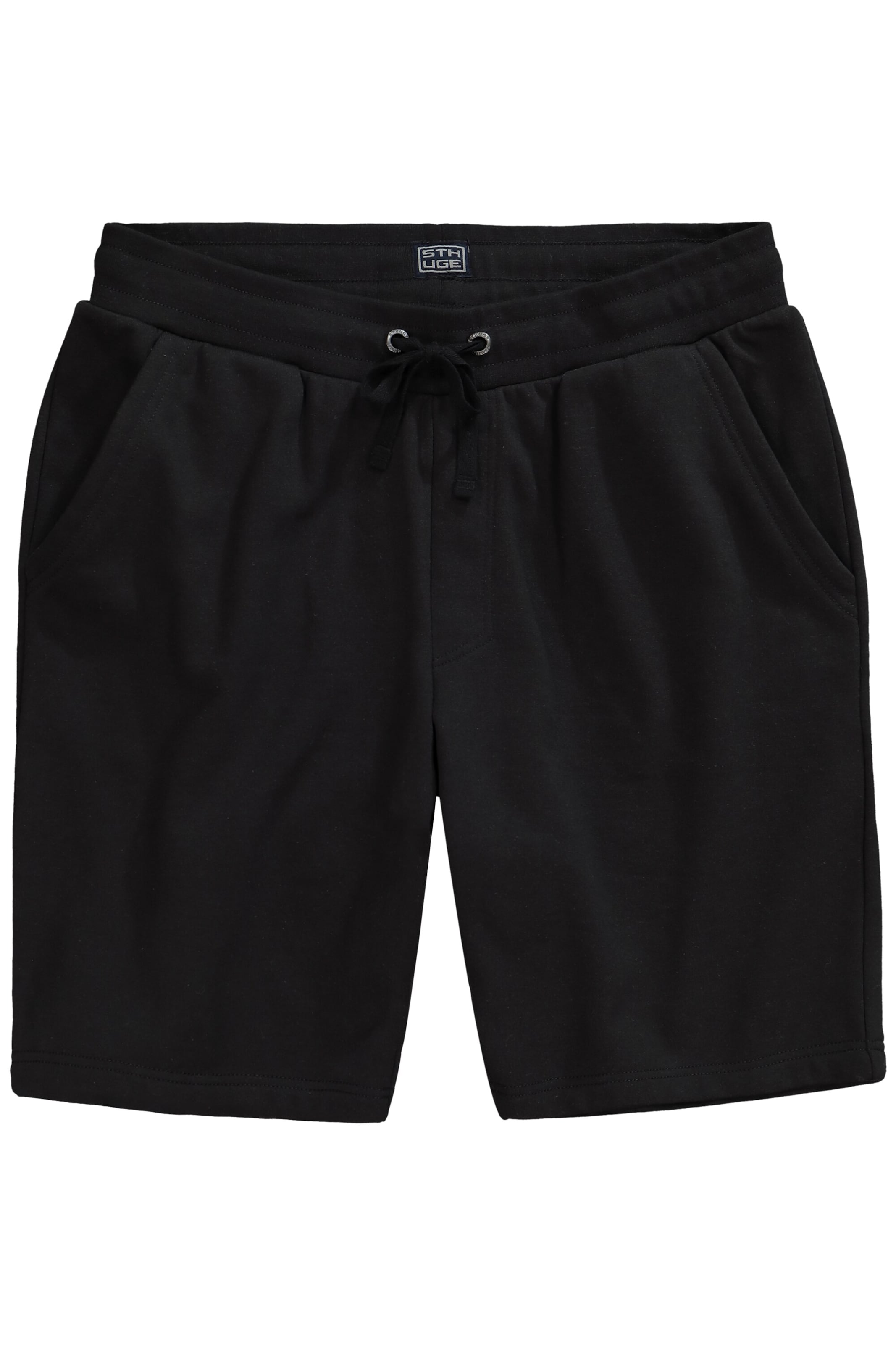 STHUGE Regular Sports trousers in Black: front