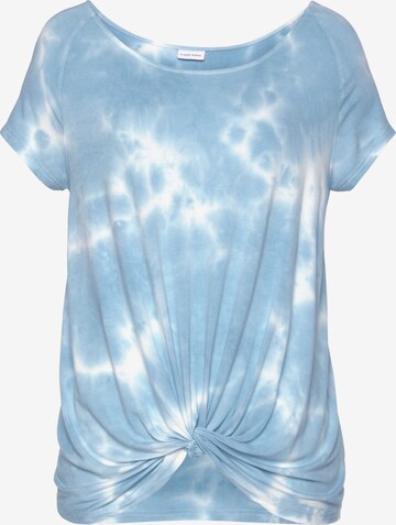 T-shirt LASCANA en bleu : devant