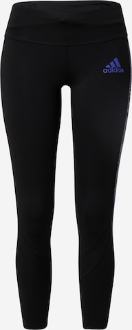 ADIDAS SPORTSWEAR - Skinny Pantalón deportivo 'Own The Run' en negro: frente