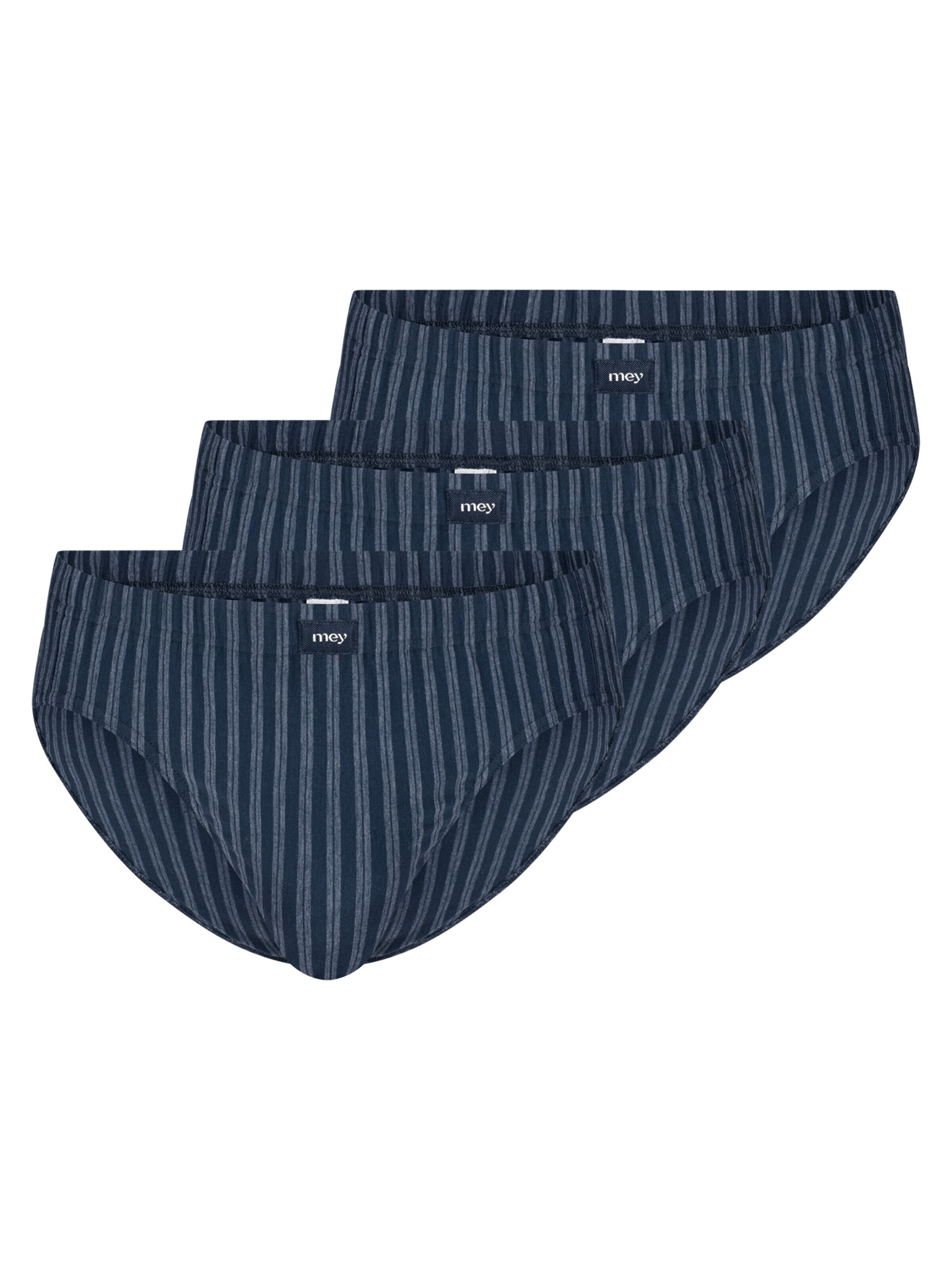 Mey Slip 'Denim Stripes'‌‌‌‌‌‌ in Blau: Vorderseite