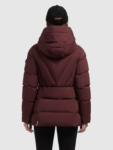 khujo Winterjacke 'Rabb' in Rot