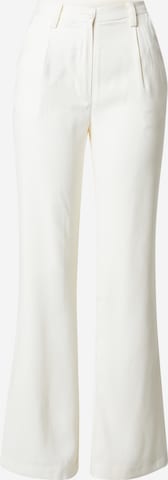Pantaloni con pieghe 'Nele' di ABOUT YOU Limited in bianco: frontale