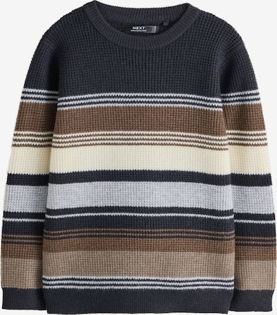 Pullover in 122 Next di colore écru / caramello / antracite / grigio chiaro, Visualizzazione prodotti