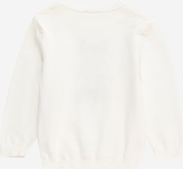 UNITED COLORS OF BENETTON Pullover i hvid
