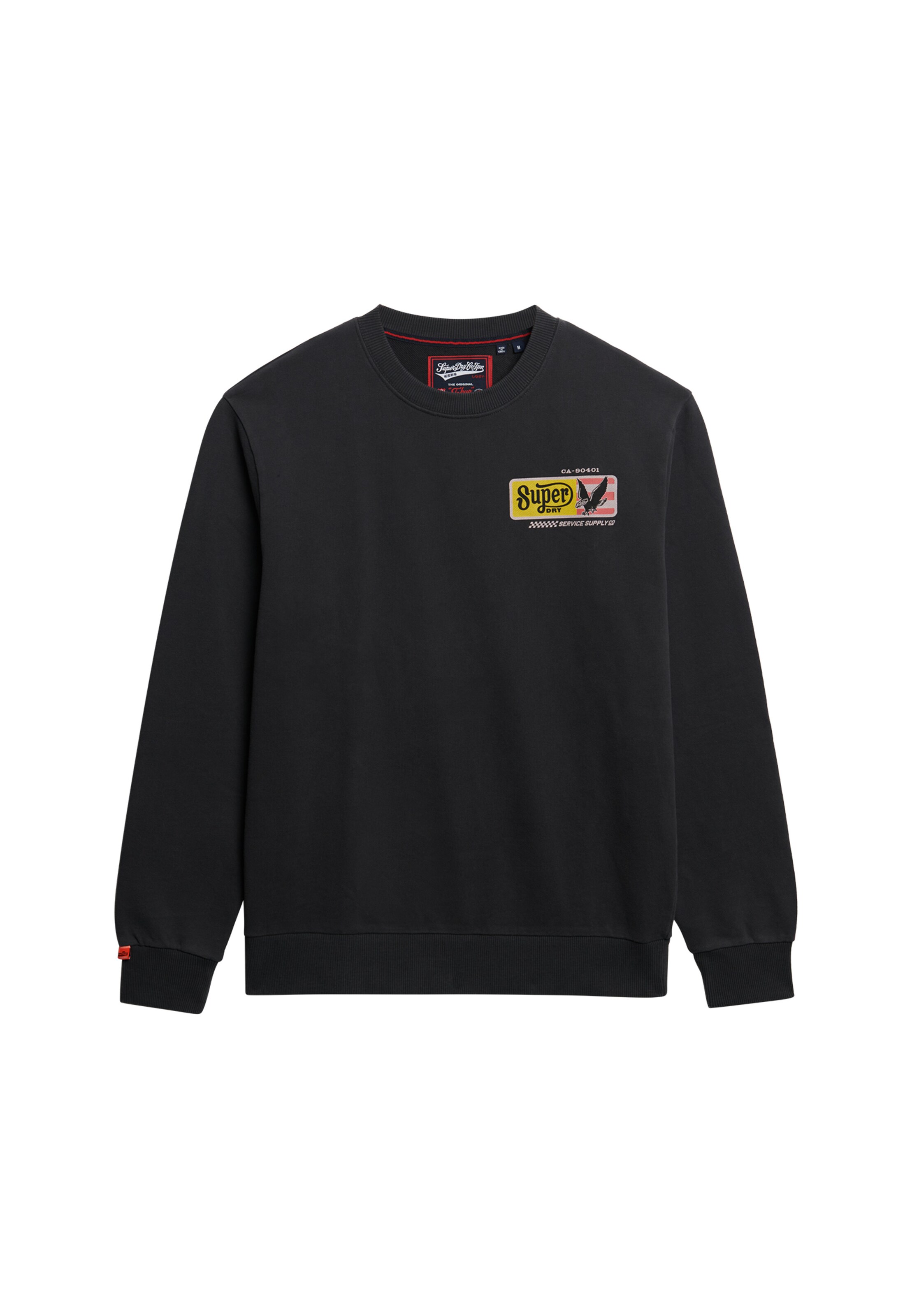 Superdry & Co Sweatshirt in Black: front