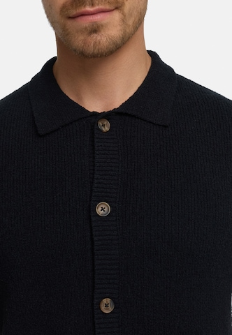 INDICODE JEANS Knit cardigan 'Daxmark' in Black