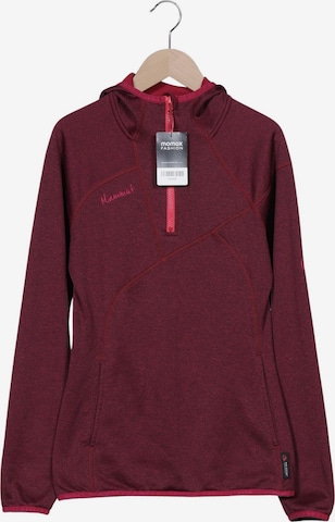 MAMMUT Kapuzenpullover XXS in Rot: Vorderseite