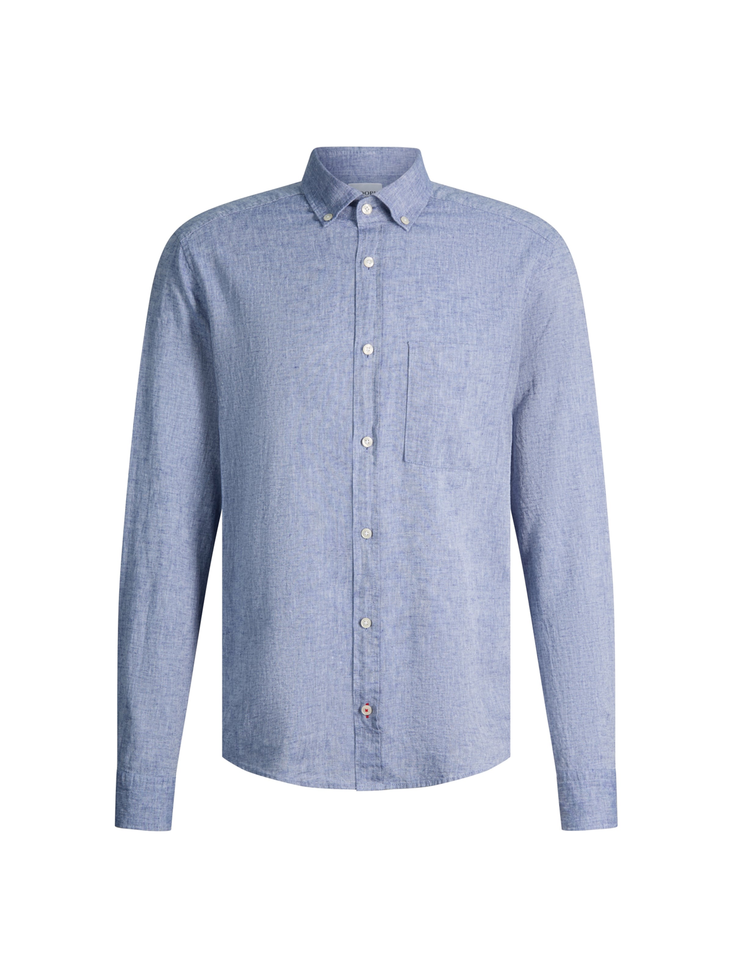 JOOP! Jeans Regular fit Button Up Shirt 'Hali' in Blue: front