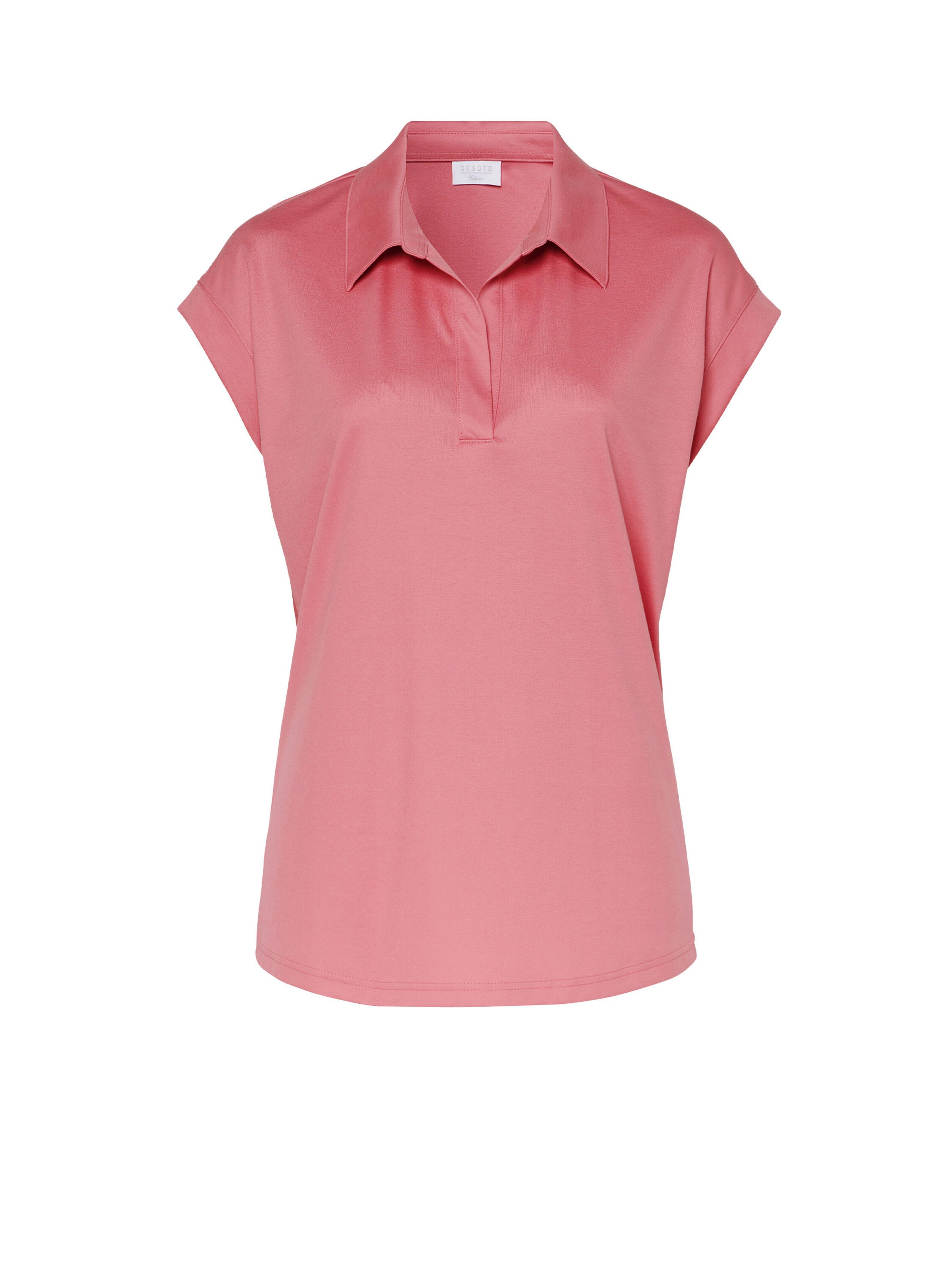 DESOTO Poloshirt in pink, Produktansicht
