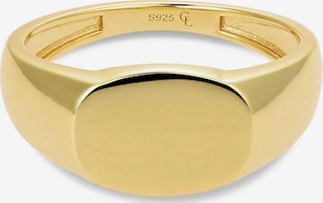 Commen Lines Ring in Goud: voorkant