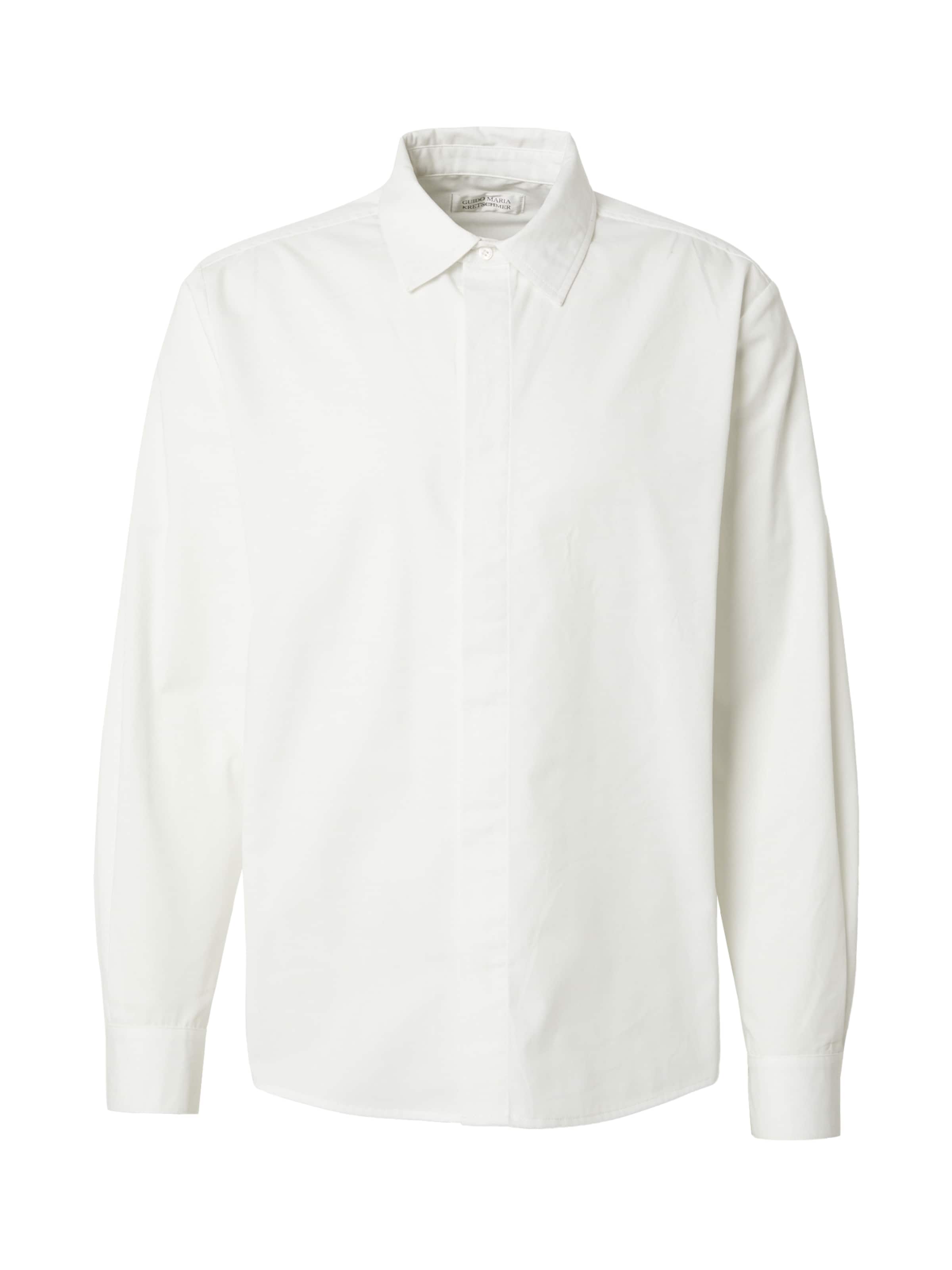 Guido Maria Kretschmer Men Риза 'Fernando' в бяло: отпред
